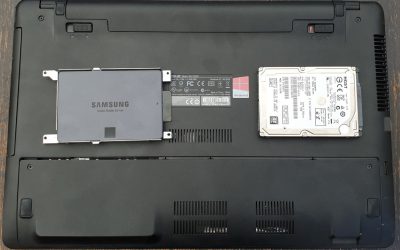 Remplacement d'un disque dur par un SSD